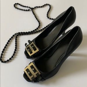 BCBG Logo Black Heels